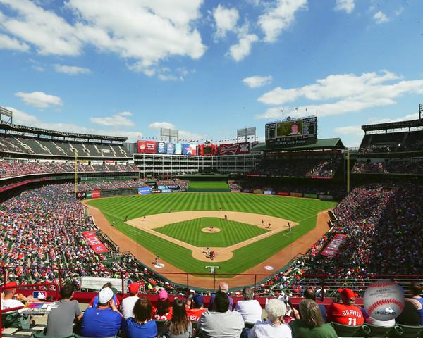 Texas Rangers Globe Life Park at Arlington MLB Baseball 8 x 10 Stadium  Photo - Dynasty Sports & Framing