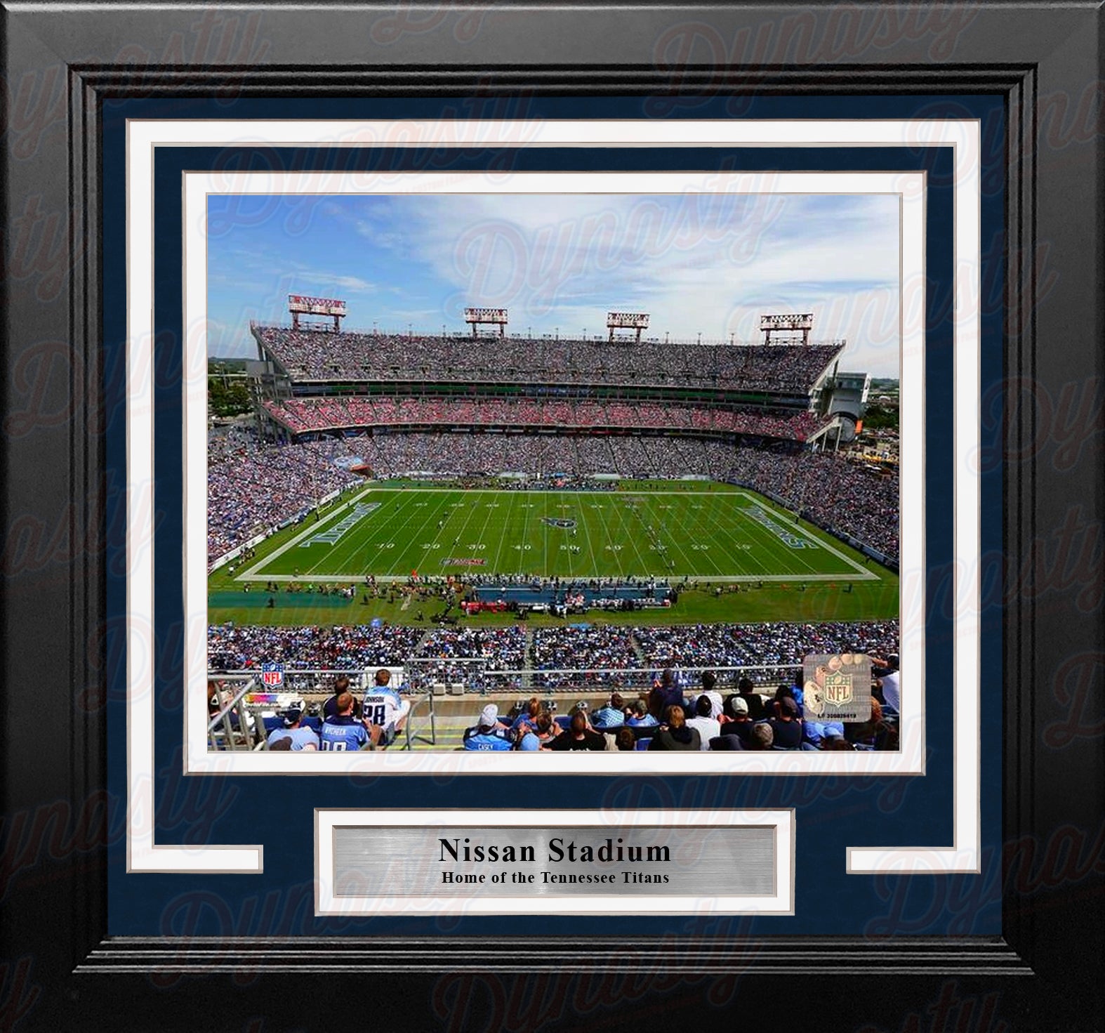 Tennessee Titans Nissan Stadium 8' x 10' Framed Football Photo