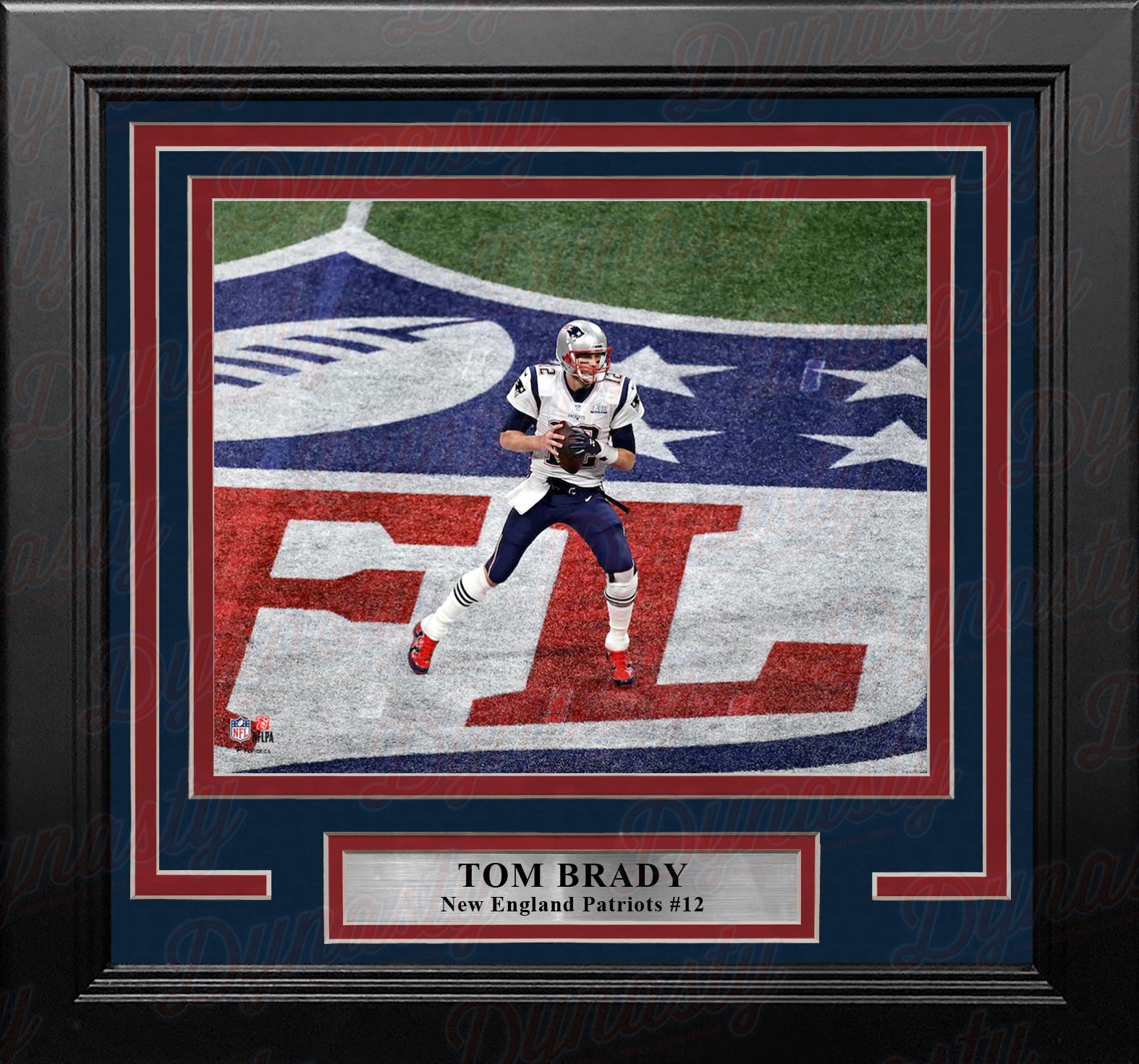 Tom Brady in Action New England Patriots 8 x 10 Football Photo - Dynasty  Sports & Framing