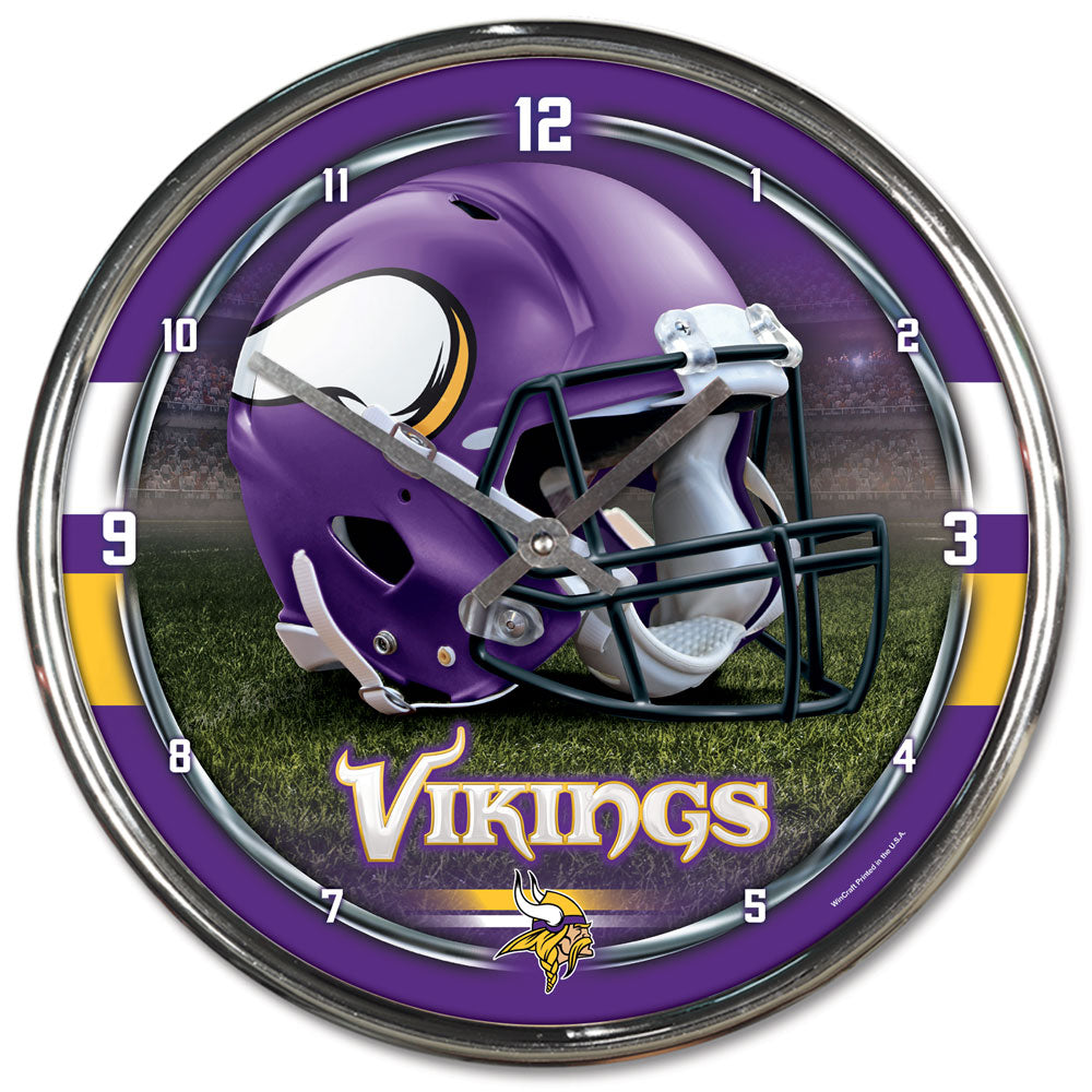 minnesota vikings clock