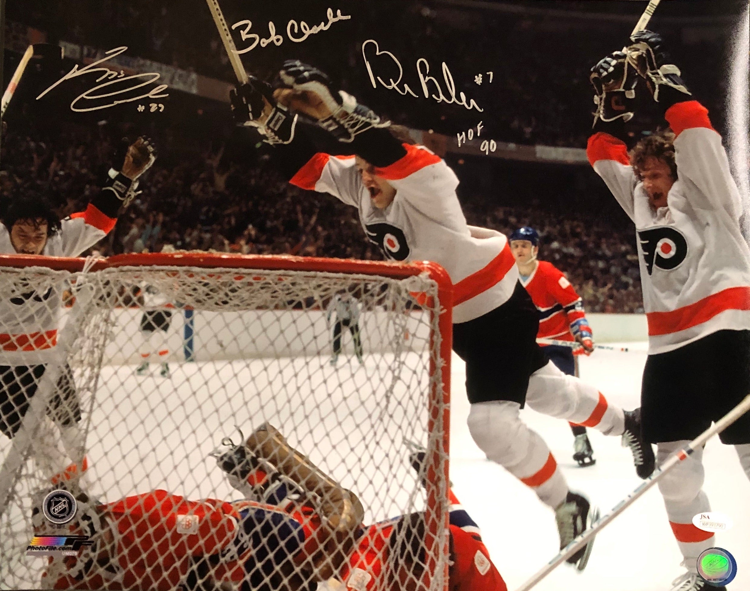Bobby Clarke Signed Autographed Framed Philadelphia Flyers 