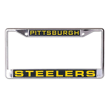 Chrome Steelers License Plate Frame