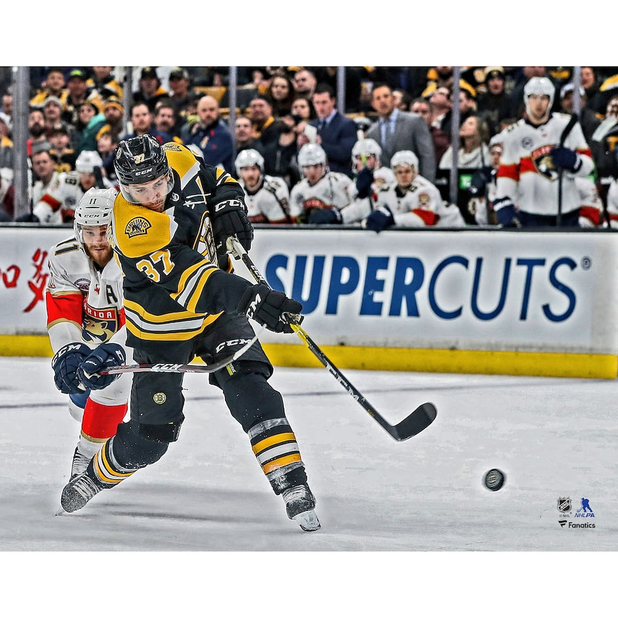 Patrice Bergeron Stanley Cup Boston Bruins 8x10 Framed Photo with Engraved  Autograph & Career Stats