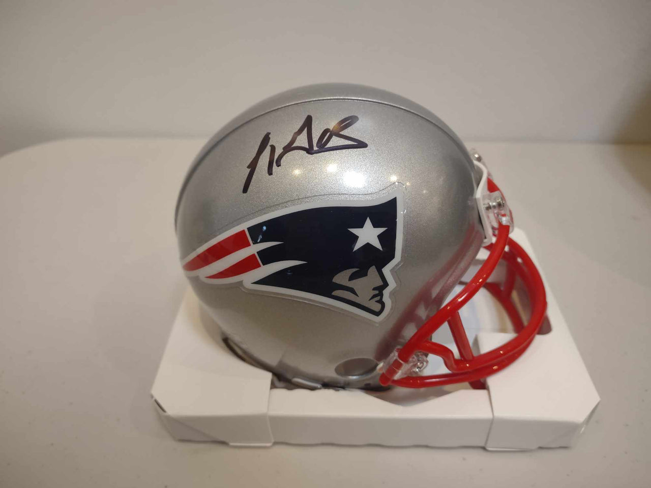 LeGarrette Blount New England Patriots Autographed Mini-Helmet