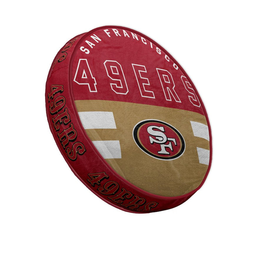 San Francisco 49ers Pegasus 15" Circle Plushlete Pillow