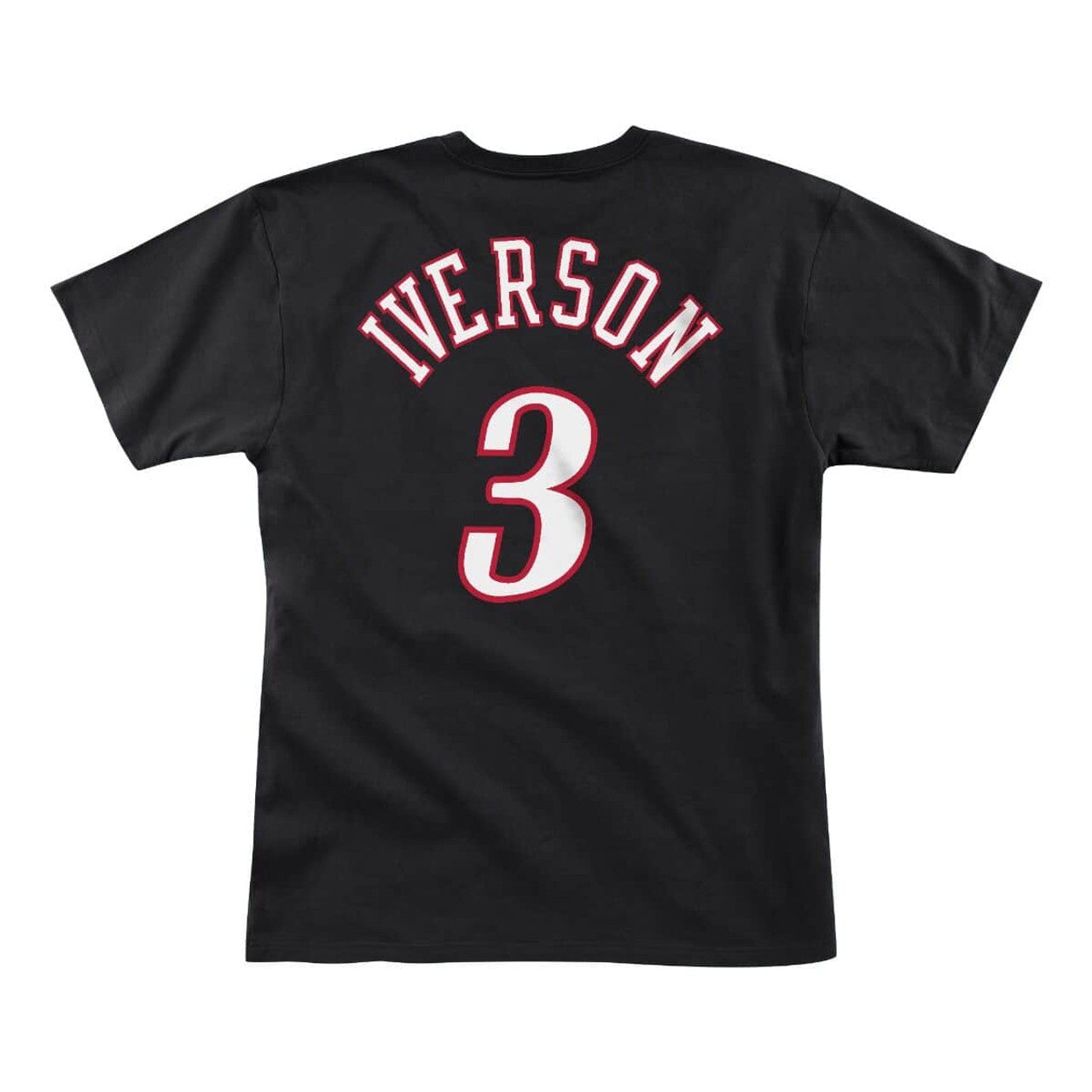 Allen Iverson Philadelphia 76ers Mitchell & Ness 1997 Name & Number T-Shirt