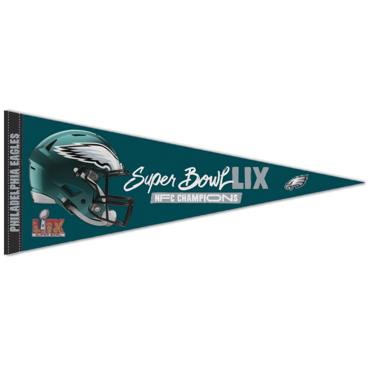 Philadelphia Eagles Super Bowl LIX NFC Champions Premium Pennant