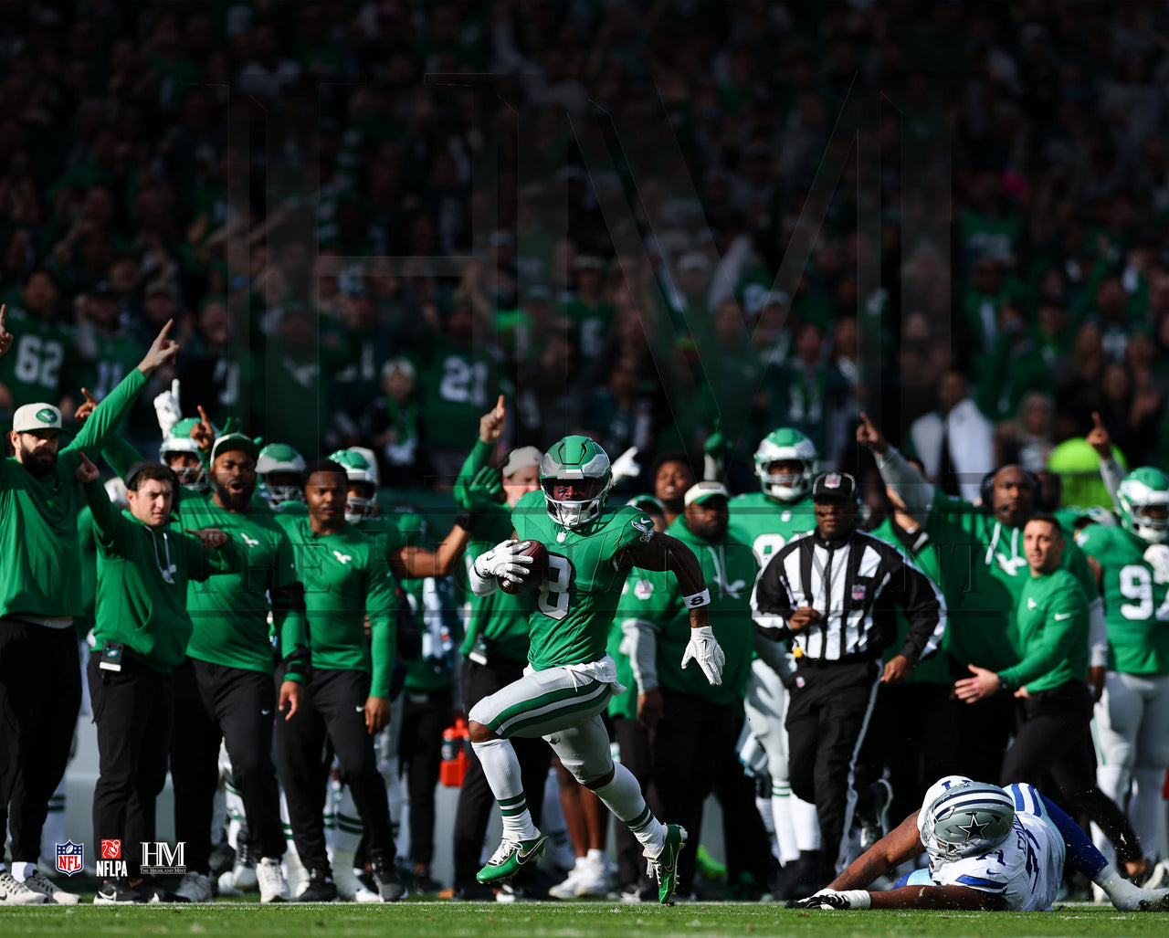 C. J. "Ceedy" Gardner-Johnson Philadelphia Eagles Pick Six VS Cowboys Photo