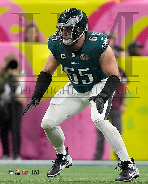 Lane Johnson Philadelphia Eagles Super Bowl LIX Champions Photo