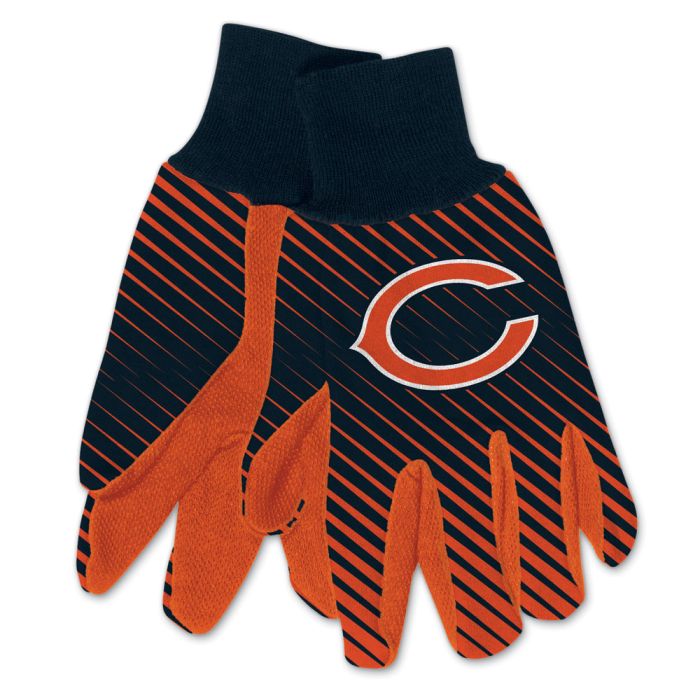 Chicago Bears Adult Two-Tone Gloves