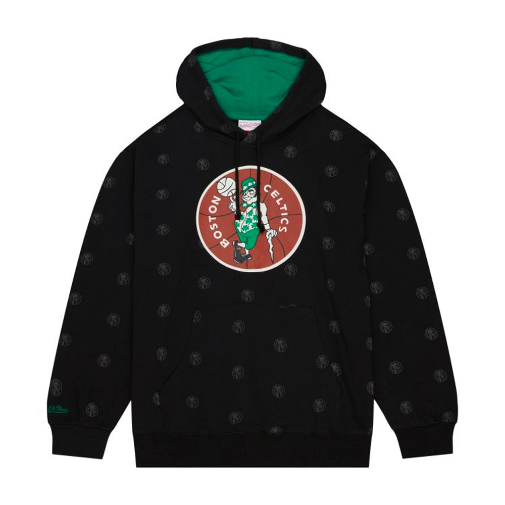 Boston Celtics Mitchell & Ness All Over Print Fleece Hoodie