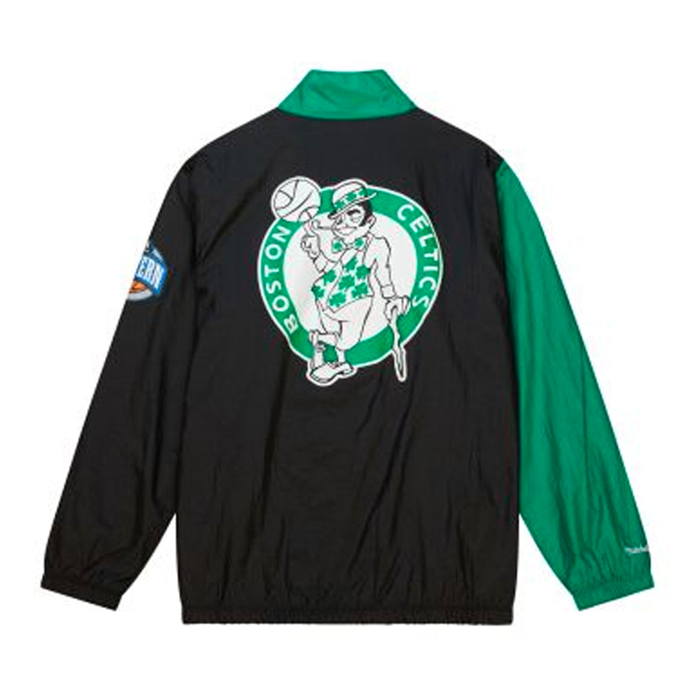 Boston Celtics Mitchell & Ness Arched Retro Lined Windbreaker