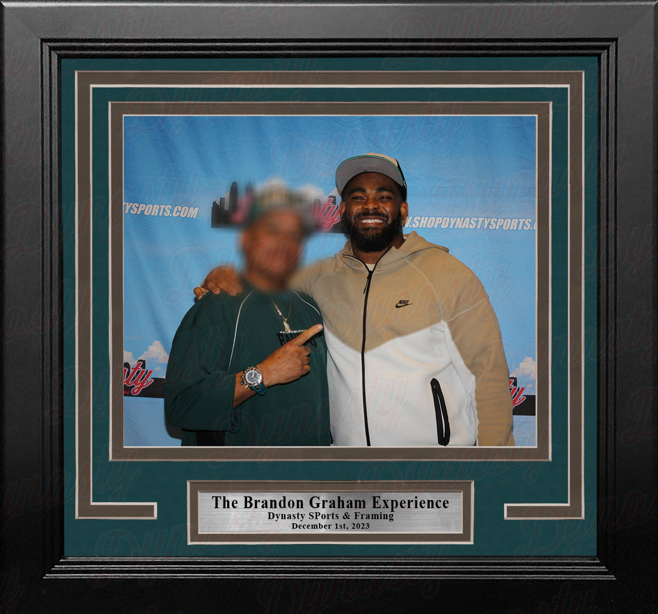 Brandon Graham Philadelphia Eagles Photo-Op Frame Kit with Commemorative Nameplate