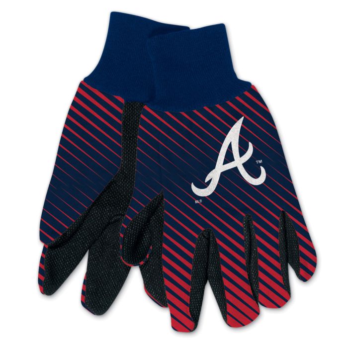 Atlanta Braves Adult Two-Tone Gloves