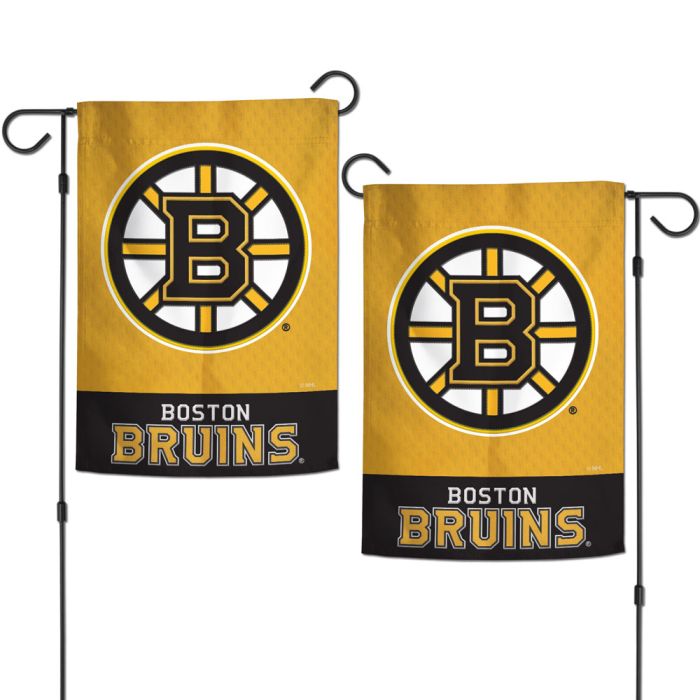 Boston Bruins Applique 12.5" x 18" Garden Flag