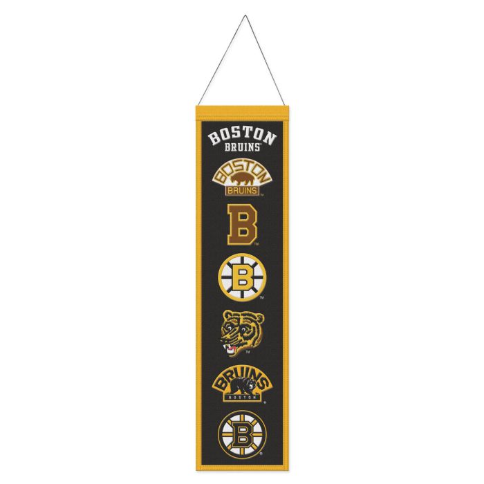 Boston Bruins 8" x 32" Wool Banner