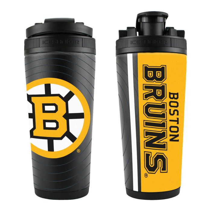 Boston Bruins Sonar 26 oz Stainless Steel Ice Shaker Bottle