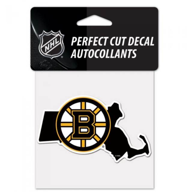 Boston Bruins State 4" x 4" Decal