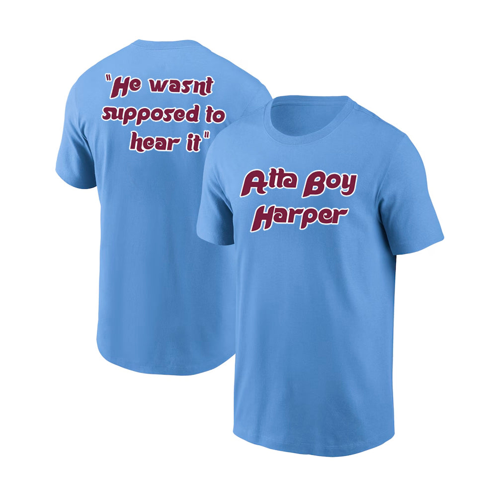 Bryce Harper 'Atta Boy' Phillies Playoff T-Shirt