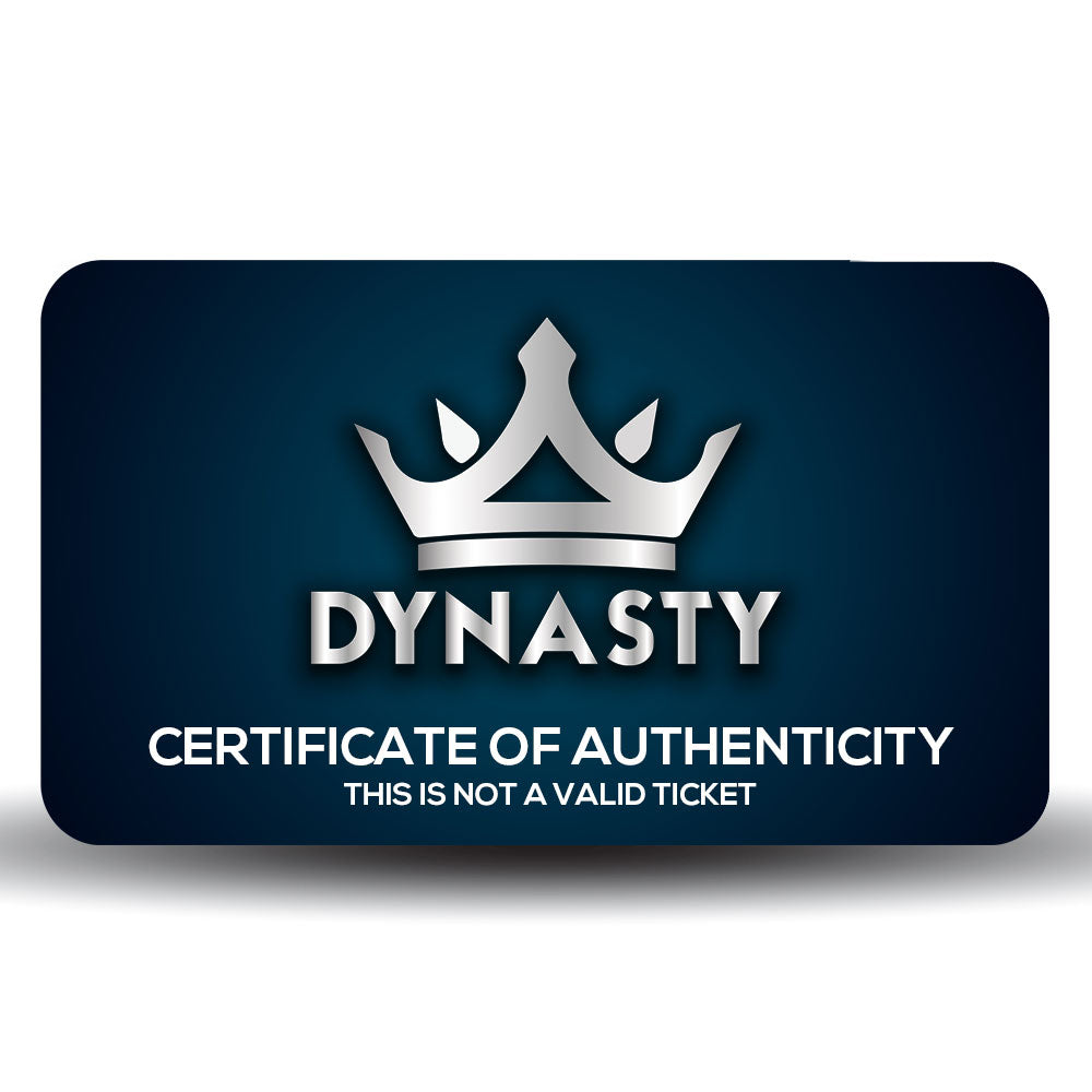 Certificate of Authenticity Authentication Ticket