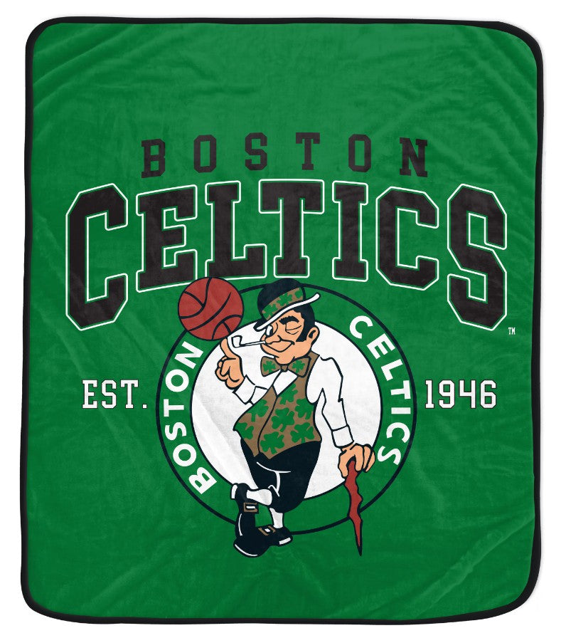 Boston Celtics 50" x 60" Vintage Arch Block Blanket