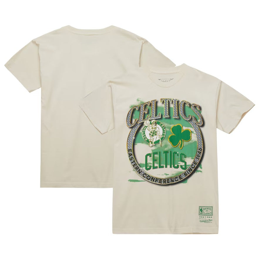 Boston Celtics Mitchell & Ness Hardwood Classics Vintage Soul Crown Jewels T-Shirt