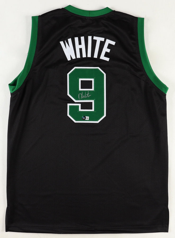 Derrick White Boston Celtics Autographed Black Basketball Jersey