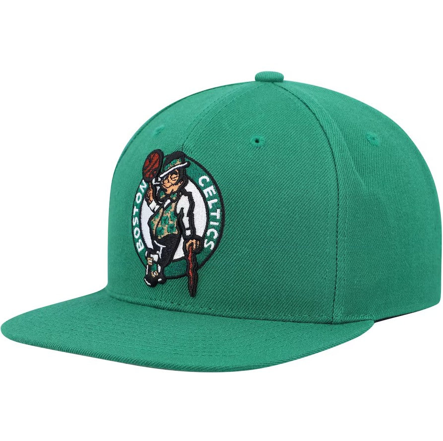 Boston Celtics Mitchell & Ness Ground 2.0 Snapback Hat