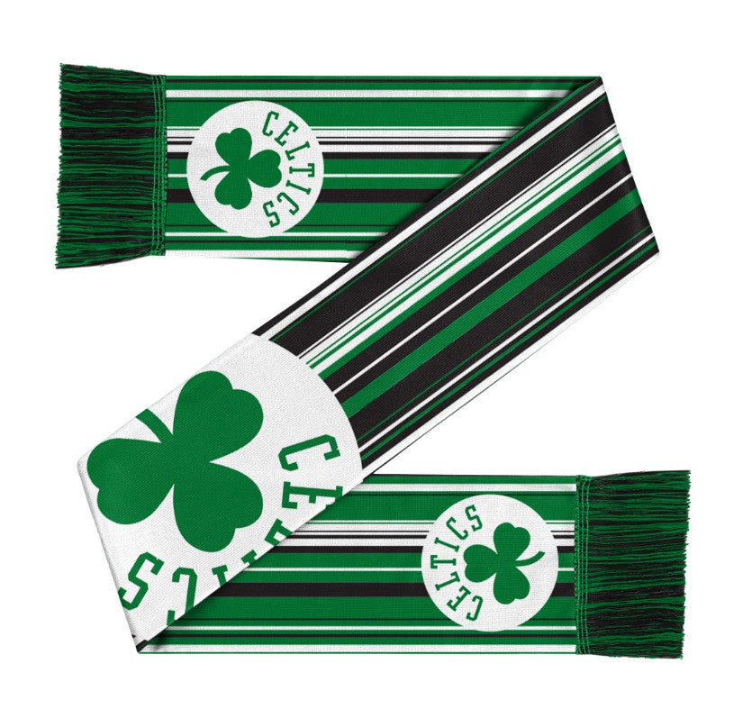 Boston Celtics Hyper Stripe Big Logo Scarf