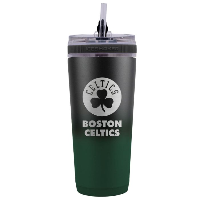 Boston Celtics 26 oz Stainless Steel Ice Shaker Bottle