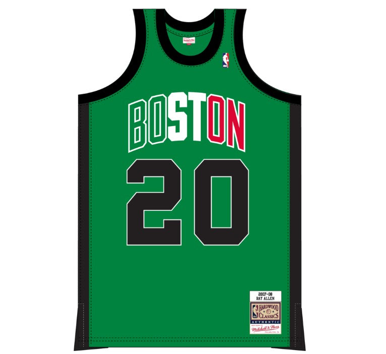 Ray Allen Boston Celtics Mitchell & Ness Irish Green 2007-2008 Authentic Jersey