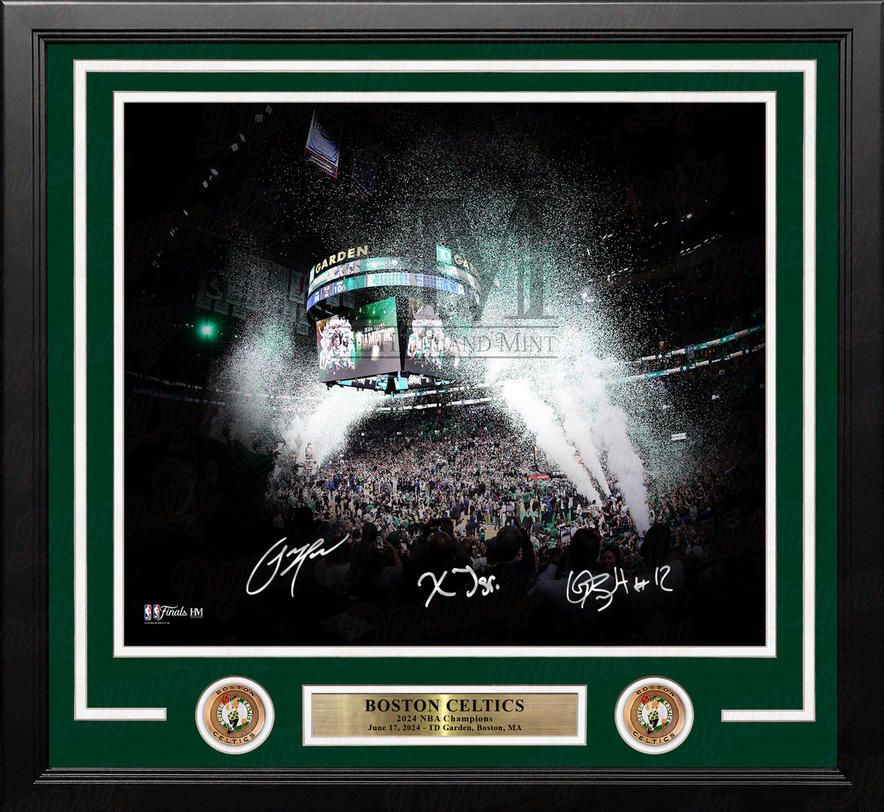 Multi-Signed Boston Celtics 2024 Finals Game 5 TD Garden Celebration Photo (Pre-Order)