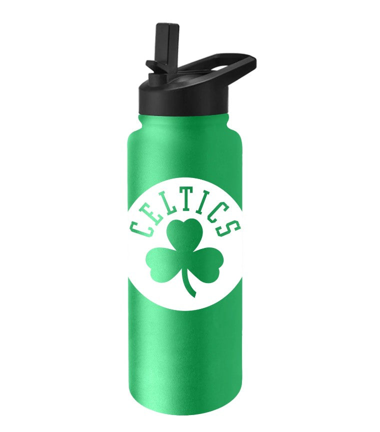 Boston Celtics Logo 34 oz Quencher Water Bottle