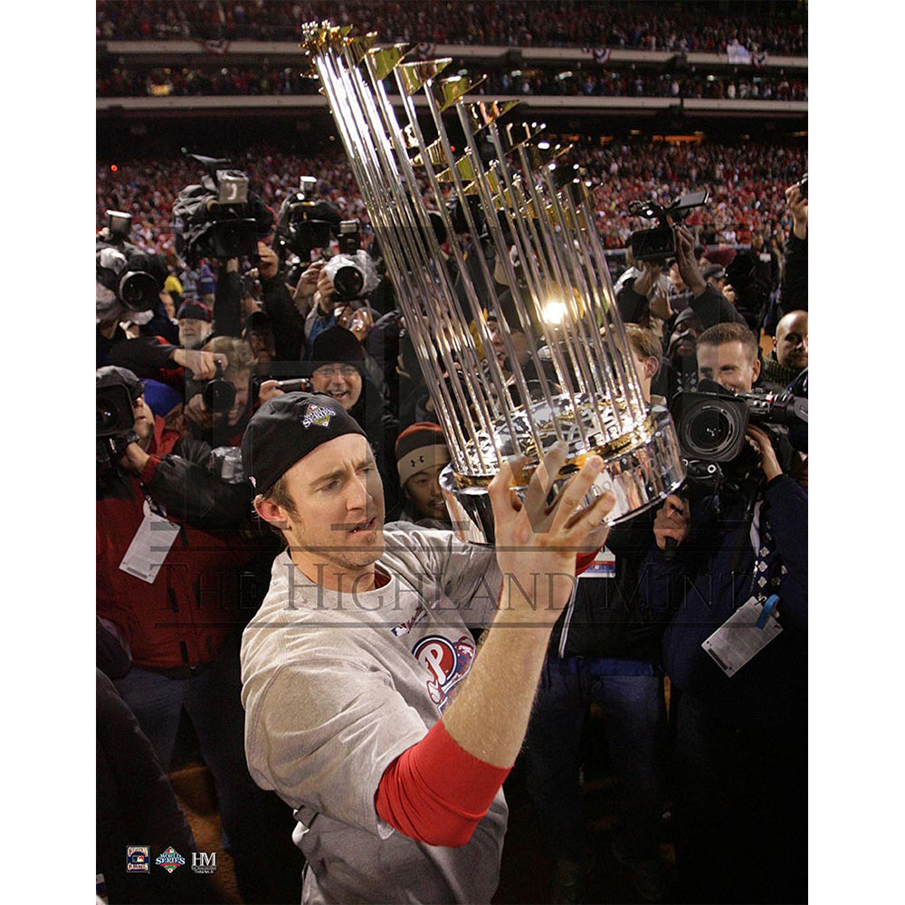 Chase Utley World Series Celebration Phillies Officially Licensed Photo