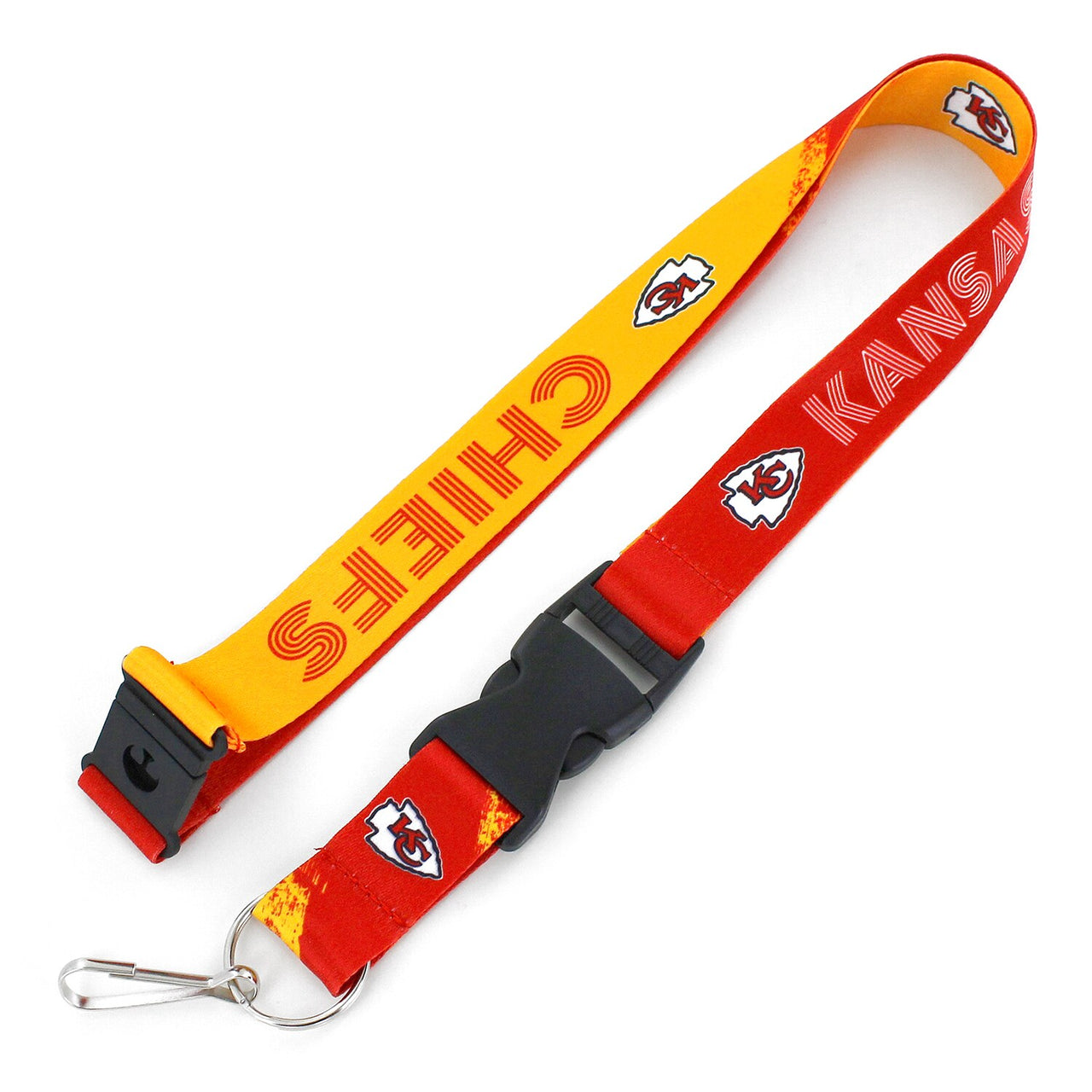 Kansas City Chiefs Cross Fade Lanyard