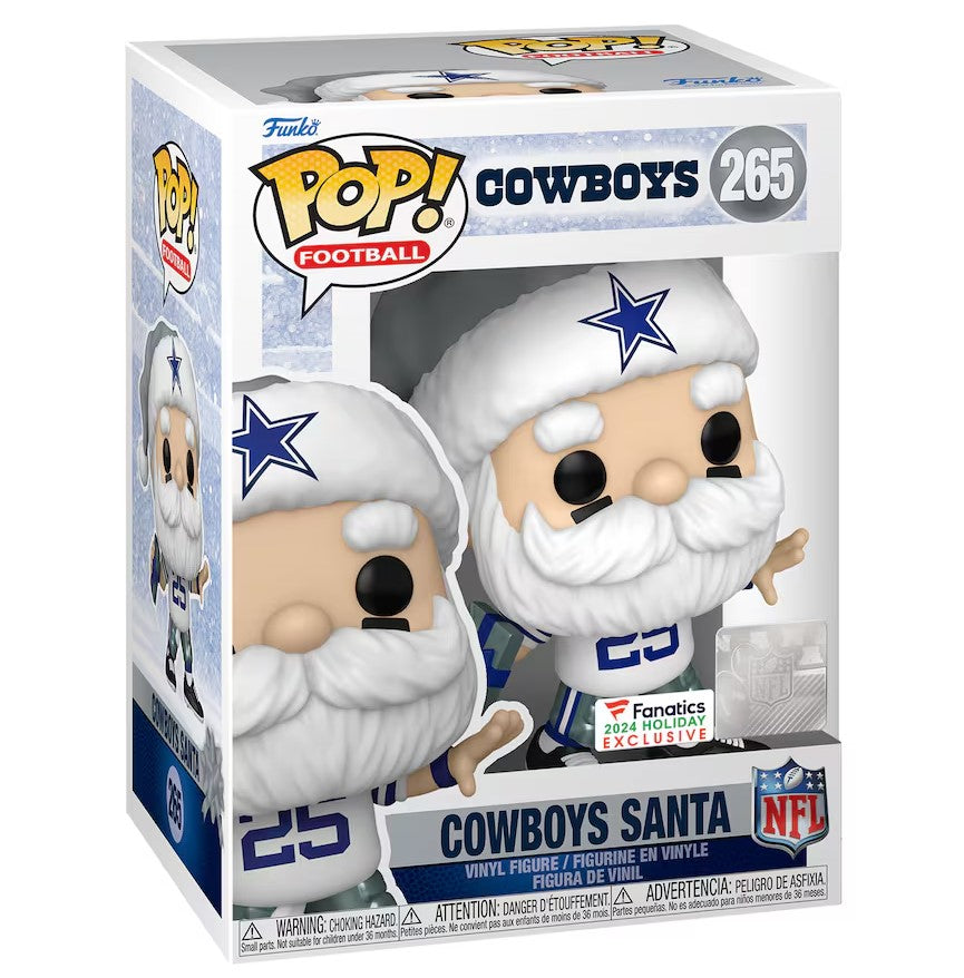 Dallas Cowboys Santa Funko Pop! Vinyl Figure