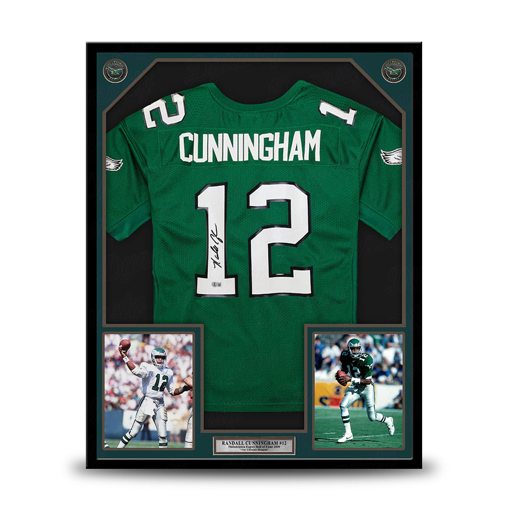 Randall Cunningham Philadelphia Eagles signed newest autographed Athlon pro football ma