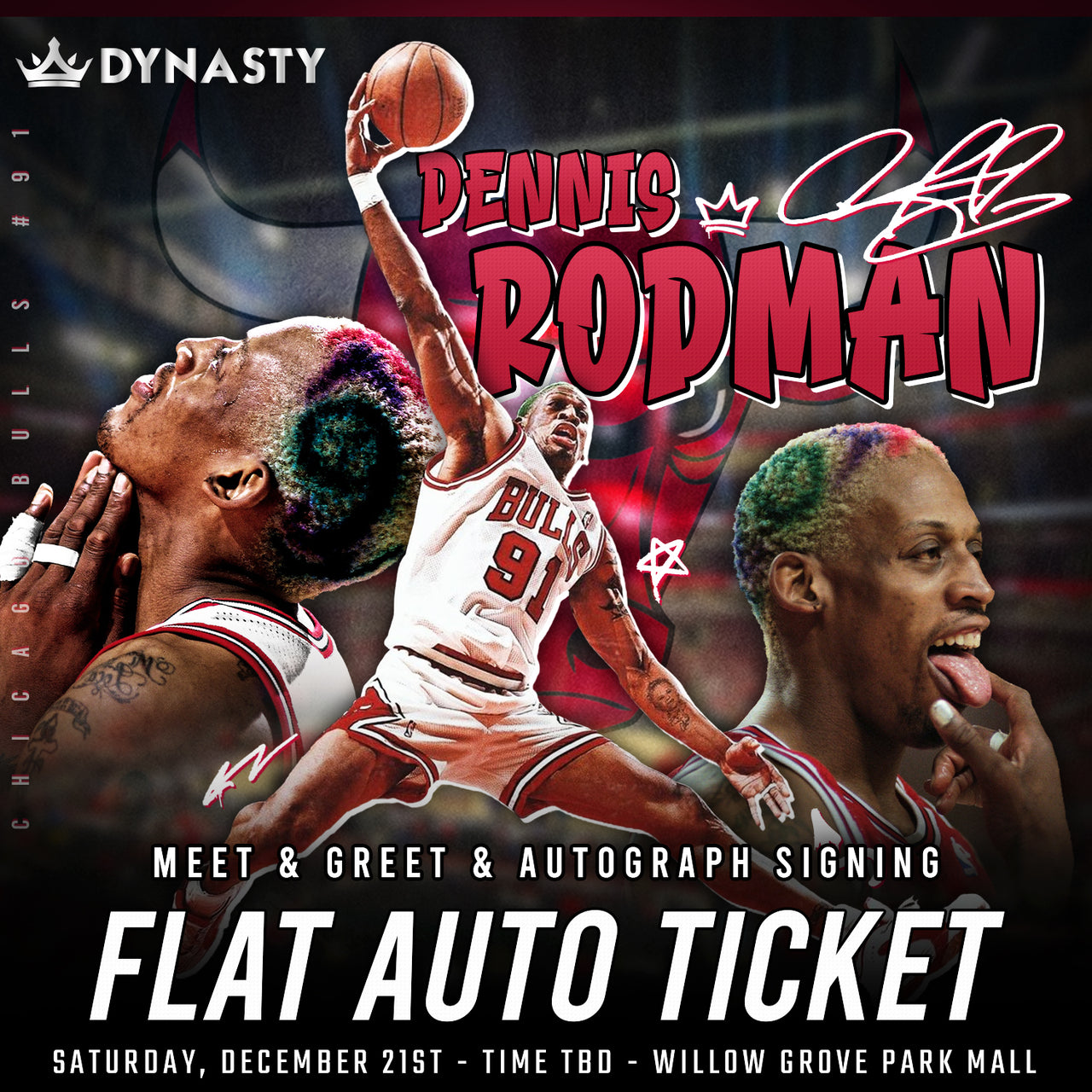 Dennis Rodman NBA Hall of Fame Experience Tickets