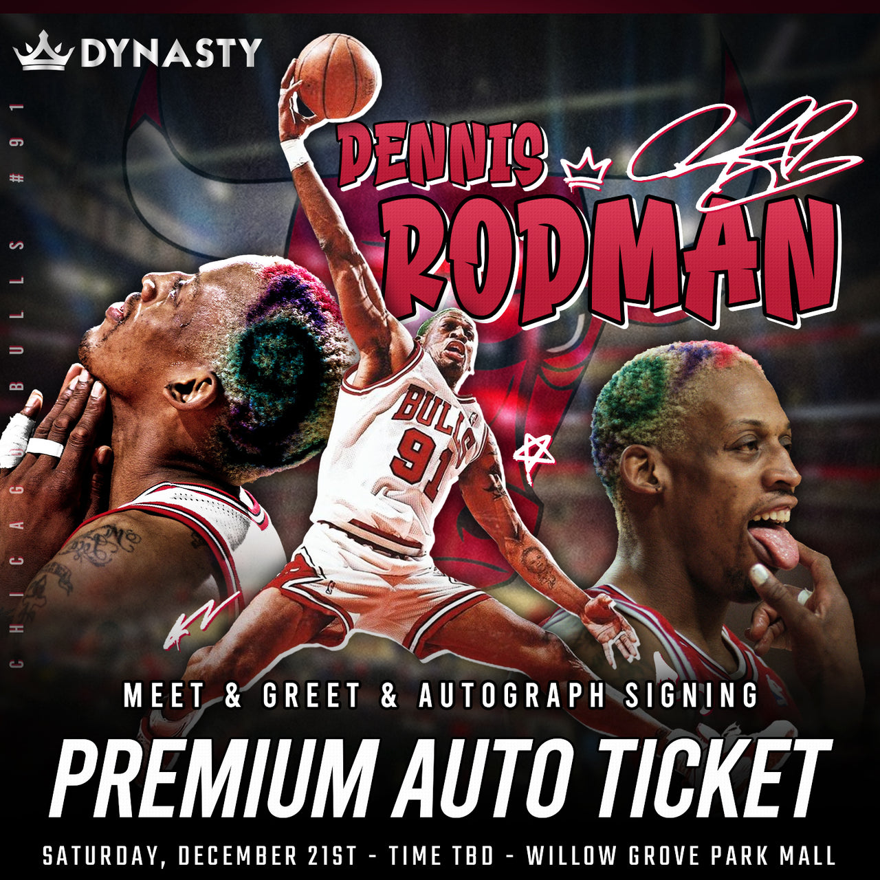 Dennis Rodman NBA Hall of Fame Experience Tickets