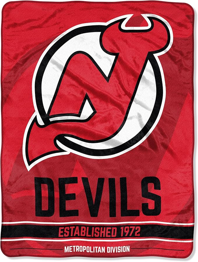 New Jersey Devils 46" x 60" Micro Raschel Throw Blanket