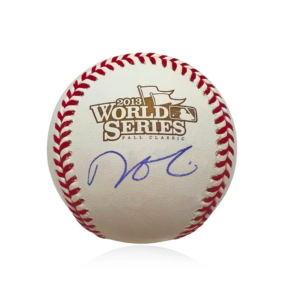 Dustin Pedroia Boston Red Sox Autographed 2013 World Series Baseball