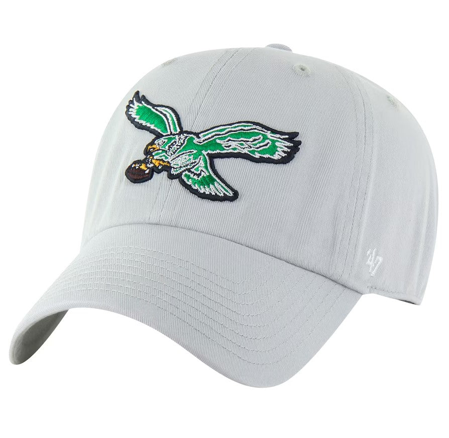 Philadelphia Eagles '47 Clean Up Legacy Adjustable Hat - Gray