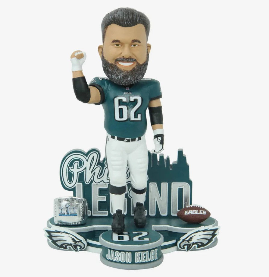 Jason Kelce Philadelphia Eagles Philly Legend Bobblehead