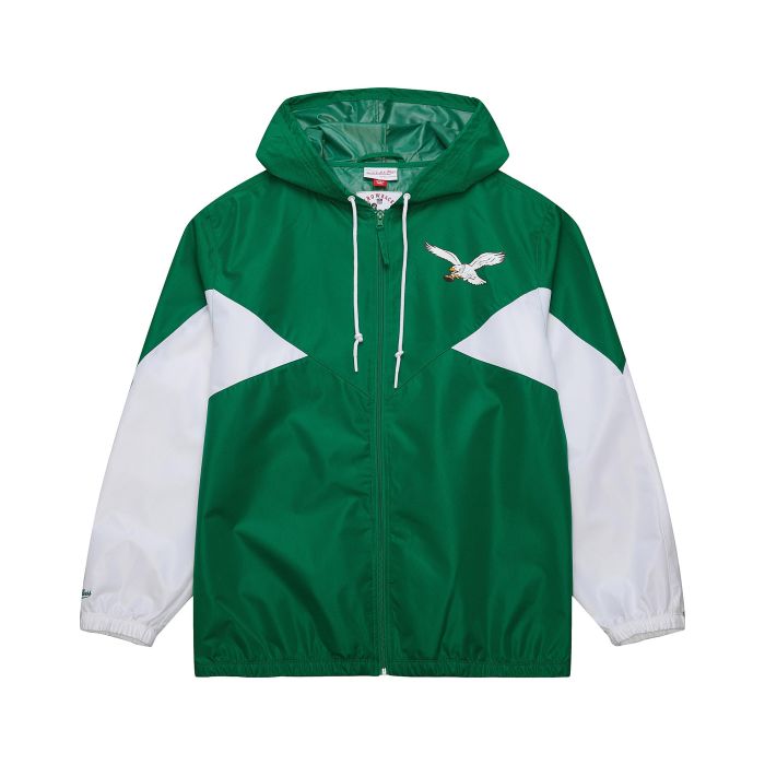 Philadelphia Eagles Mitchell & Ness Vintage Ultimate Lightweight Windbreaker