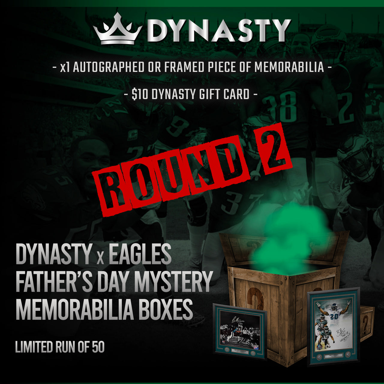 Philadelphia Football Mega Mystery Box: 2024 Father's Day Edition | ROUND 2