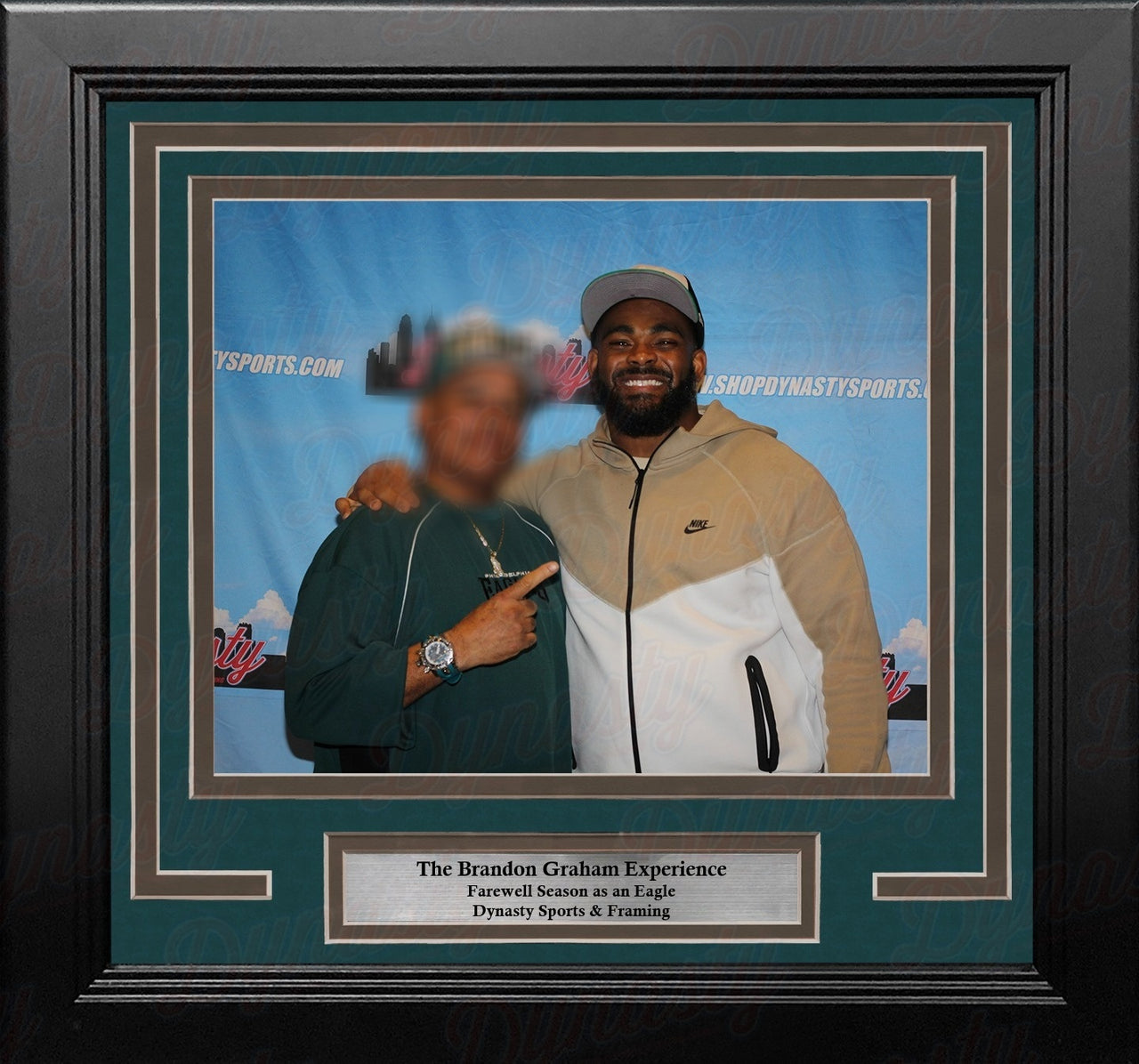 Brandon Graham Philadelphia Eagles Photo-Op Frame Kit with Commemorative Nameplate