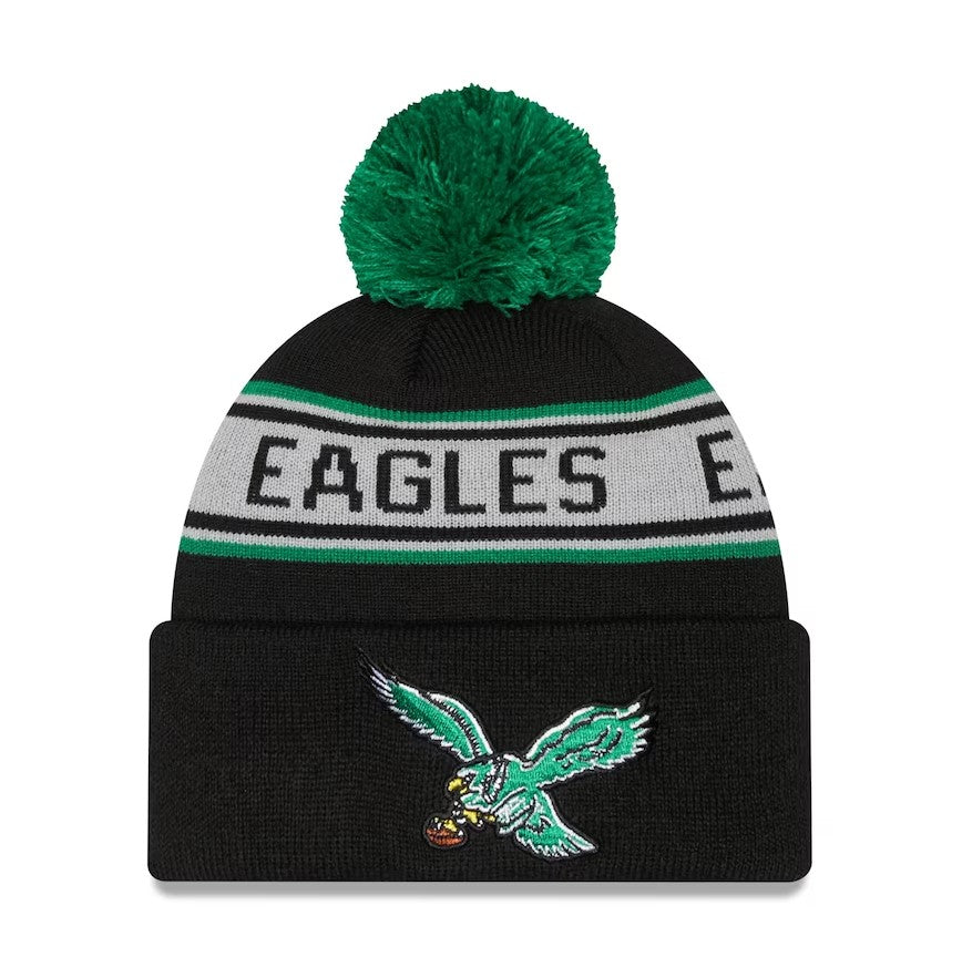 Philadelphia Eagles '47 Women's Meeko Historic Logo Cuffed Knit Hat - Cream