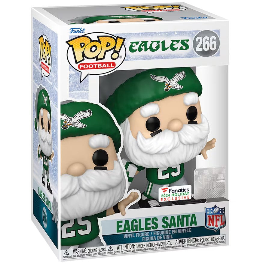 Philadelphia Eagles Throwback Santa Funko Pop! Vinyl Figure