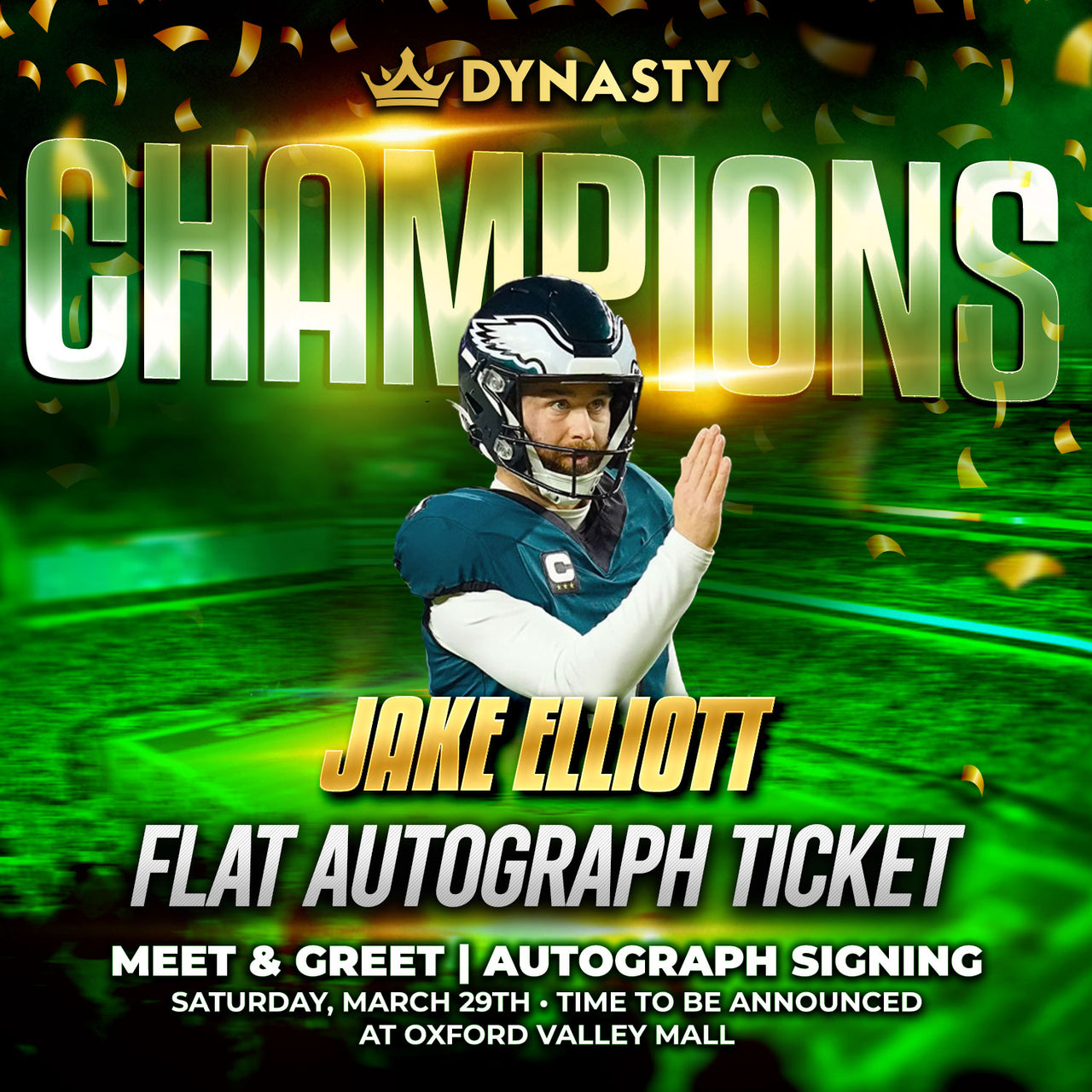 Jake Elliott World Champions Experience