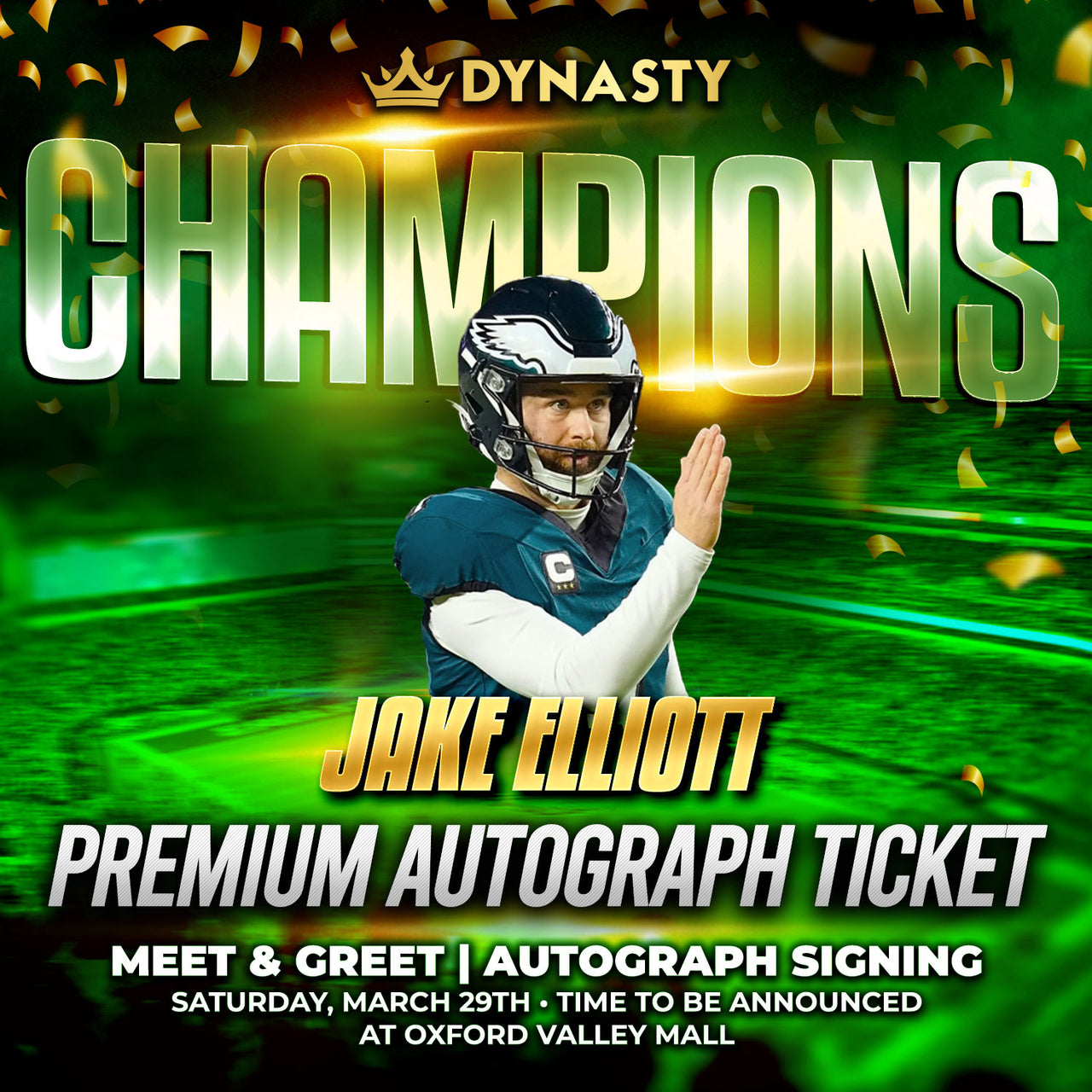 Jake Elliott World Champions Experience